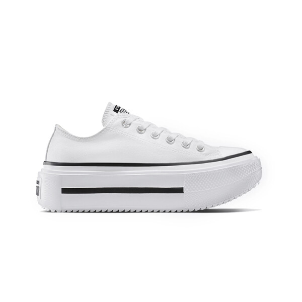 CHUCK TAYLOR ALL STAR LIFT DOUBLE STACK LO WHT - CONVERSE BLANCO