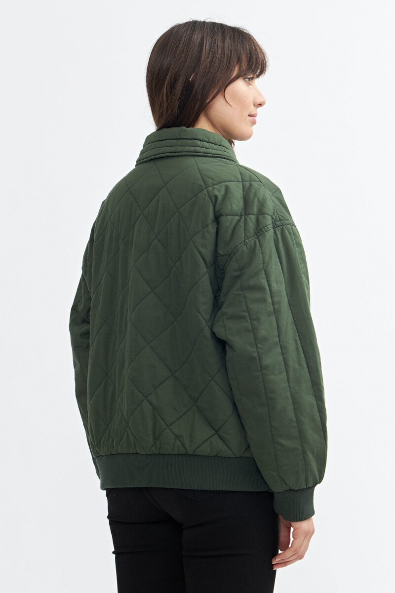 Campera con padding VERDE OLIVA