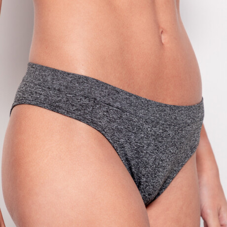 BIKINI SEAMLESS CULOTTE - SIN CAMBIO Gris Melange