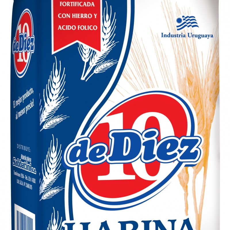HARINA DE DIEZ 0000 1K Harina De Diez 0000 1k