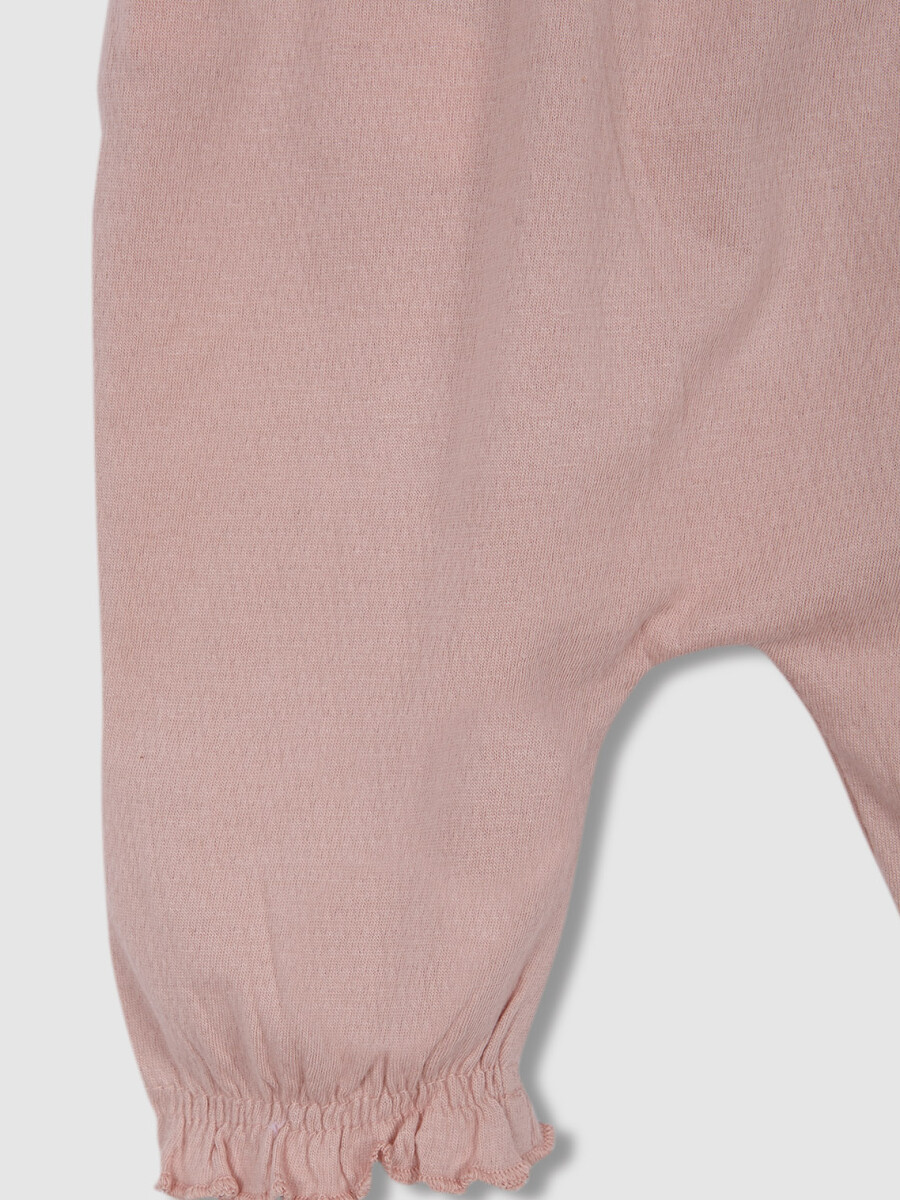 Pantalon Largo Jersey Rosa