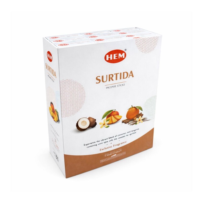 INCIENSO HEM PREMIUM 25 GR - CAJA X12 Surtido