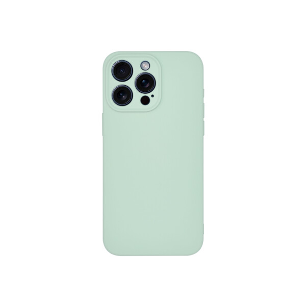Protector iPhone 15 Pro engomado color verde pastel Protector Iphone 15 Pro Engomado Color Verde Pastel