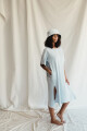 Vestido camisero Blanco