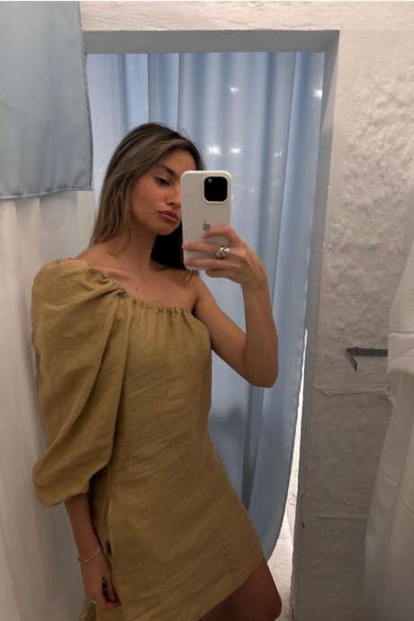 Vestido Coco Beige