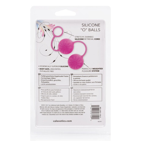 Bolas Chinas Silicone O Balls Rosado