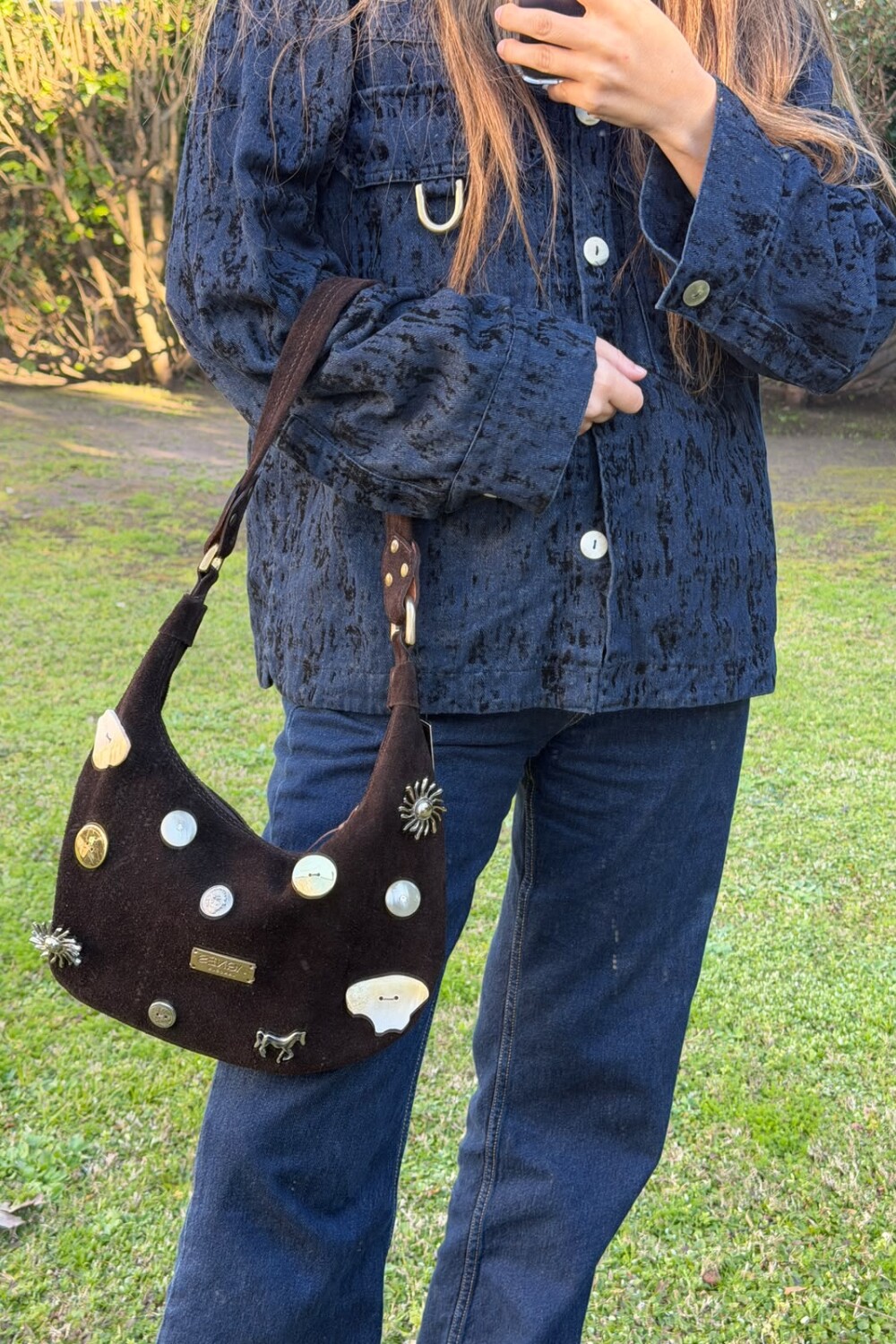 Deleite Multi Tachas Bag Chocolate Oscuro