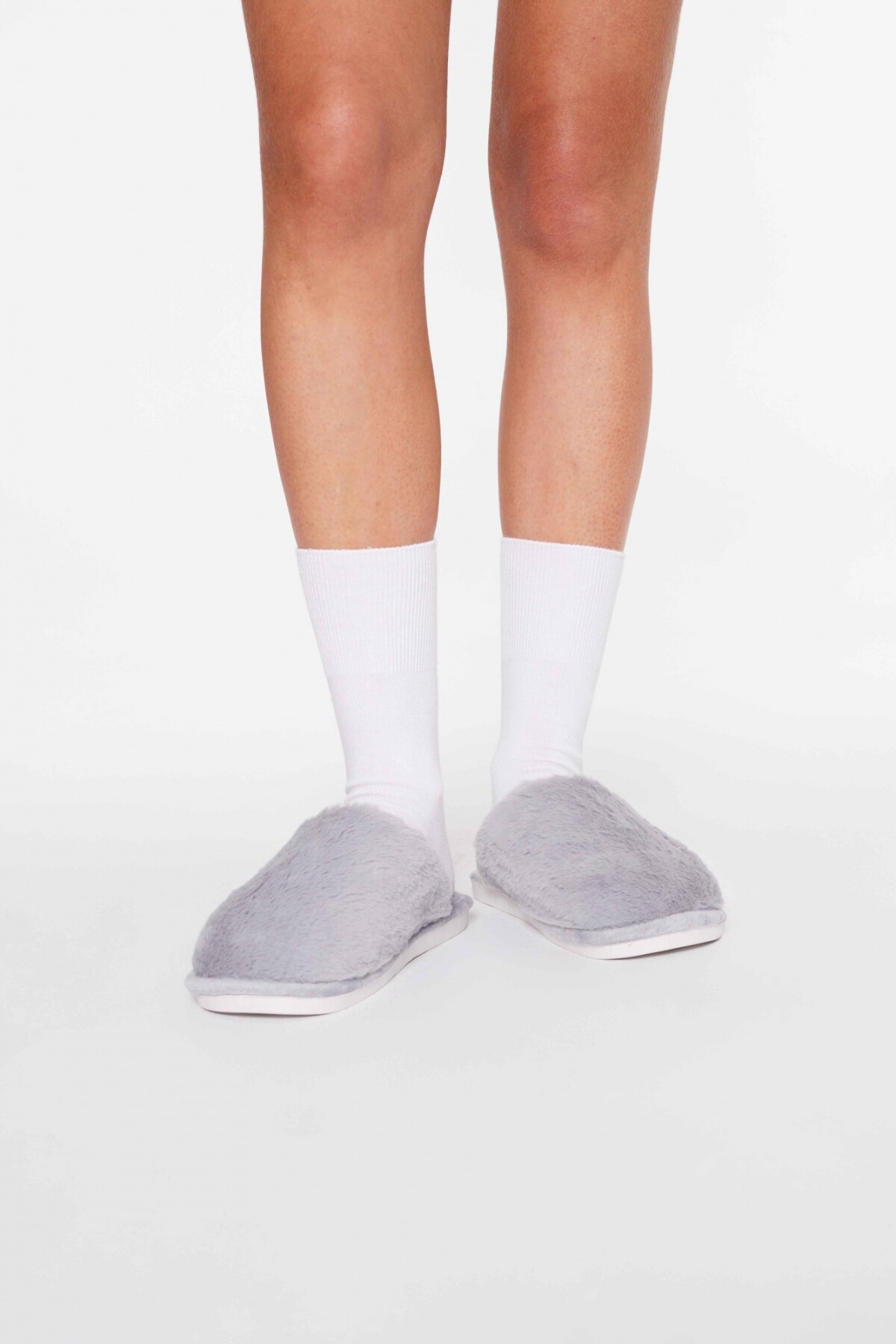 Pantuflas Mae Gris