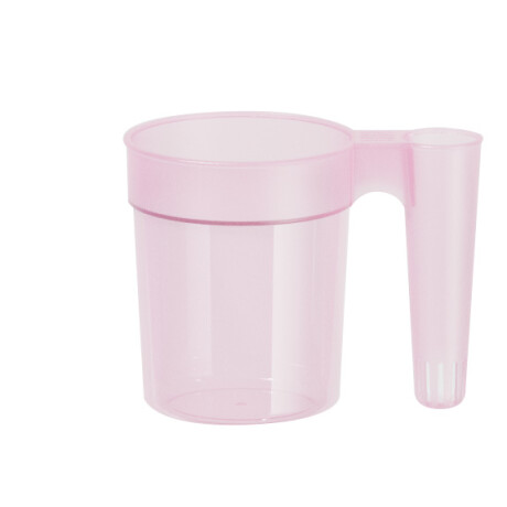 Taza portacepillo rosa