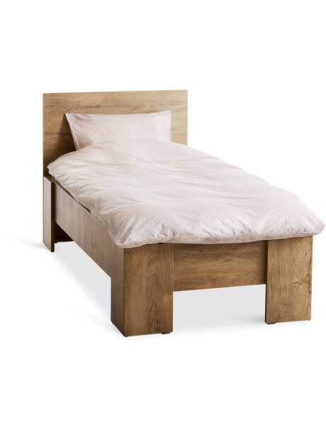 Estructura cama VEDDE 1 Plaza 90x200 roble Estructura cama VEDDE 1 Plaza 90x200 roble