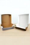 Caja 30x30x12 cm REVERSIBLE BLANCO MADERA