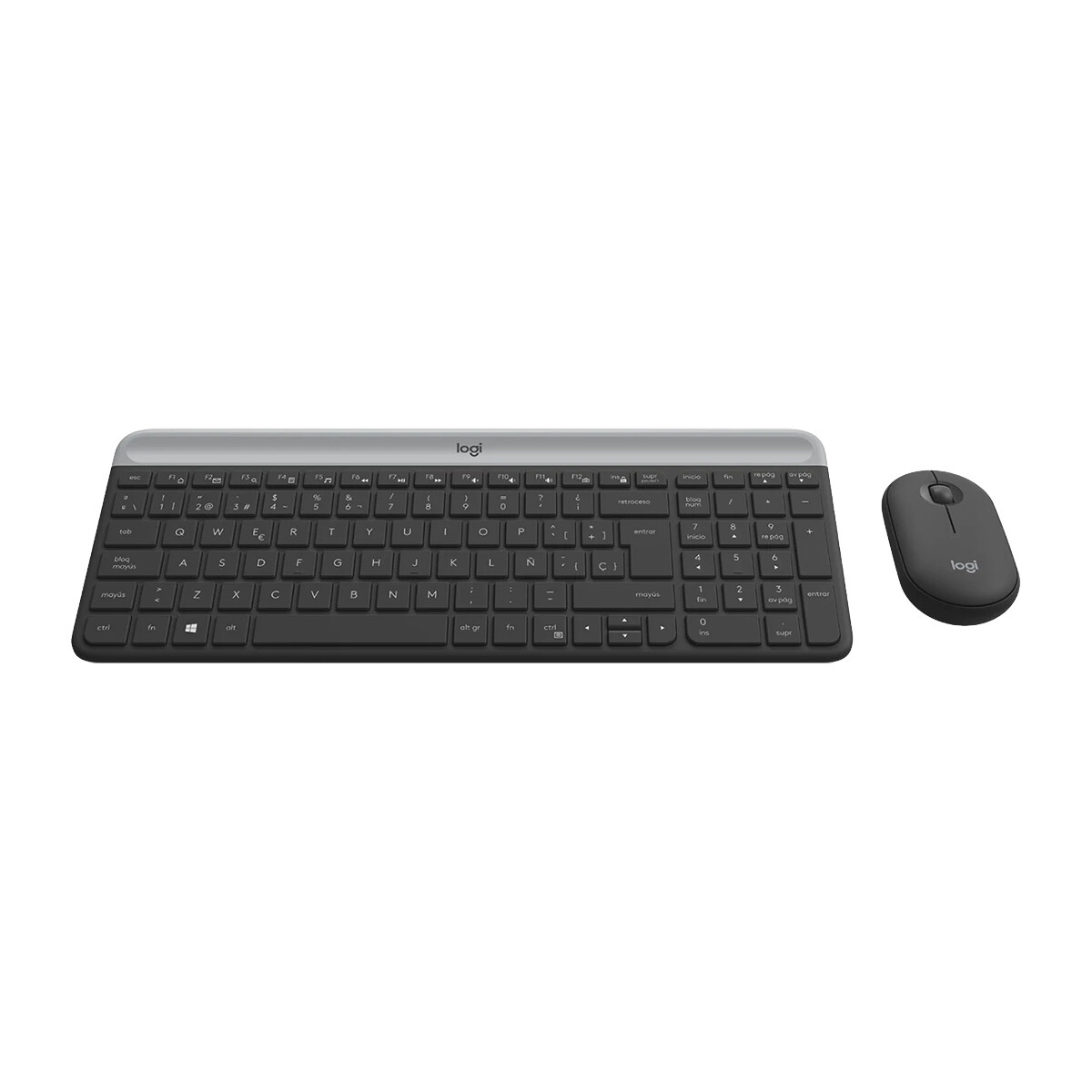 Combo mouse + teclado logitech mk470 inalámbrico | español - Negro 