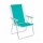 Reposera Silla Alta Plegable en Aluminio Conforto Total Mor Verde