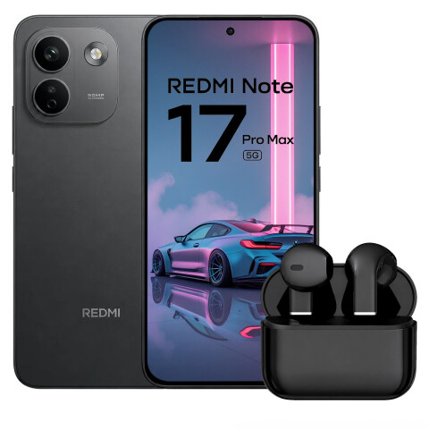 Xiaomi Redmi Note 17 Pro Max 8/256gb 5g + Regalo PK XIAOMI NOTE 17 PRO MAX 8/256 NEGRO+RE