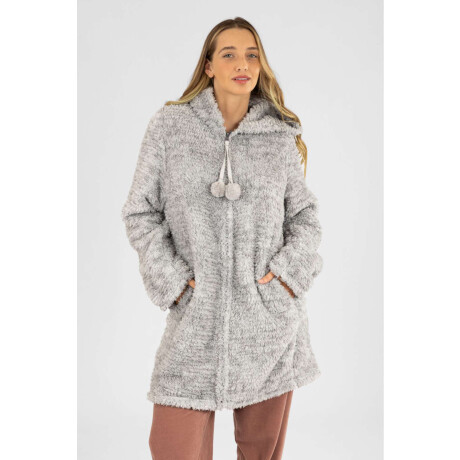 Bata pom melange Gris