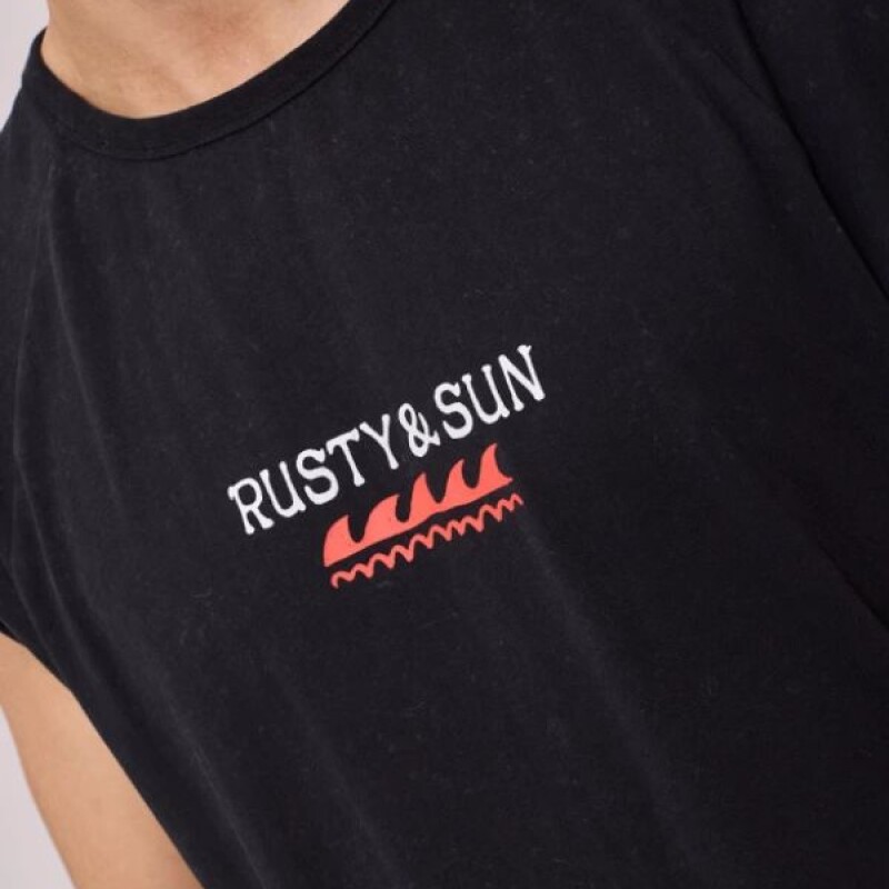 Musculosa MAREA Rusty Negro