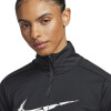 Buzo Nike Swoosh de Mujer - FN2636-010 Negro