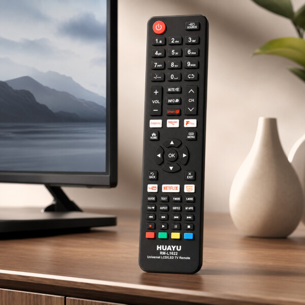 Control Remoto Universal Huayu RM-L1622 para Smart TV Negro 1