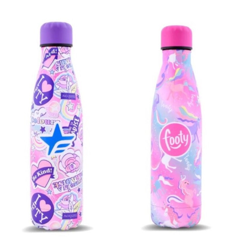 BOTELLA FOOTY TÉRMICA DE ACERO INOXIDABLE 500ML BOTELLA FOOTY TÉRMICA DE ACERO INOXIDABLE 500ML