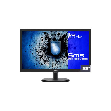 Monitor Philips 22 223V5Lhsb2 Negro