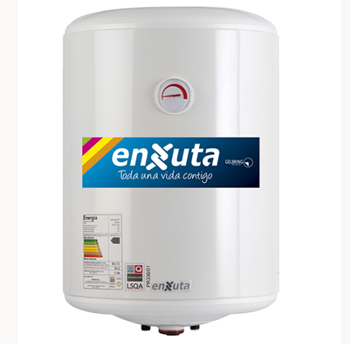 TERMOTANQUE ENXUTA 60 L TENX 2160 ACERO - Sin color 