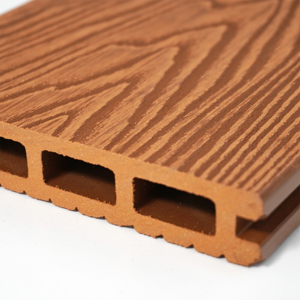 DECK WPC TEAK BASE RECTANGULAR HABITARE / 2900x146x23mm Deck Wpc Teak Base Rectangular Habitare / 2900x146x23mm