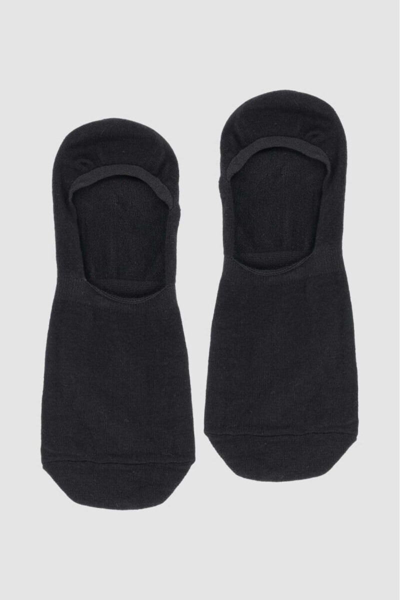 Medias invisibles individual - Negro 