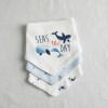 Set x3 baberos bandana GROW ballenas