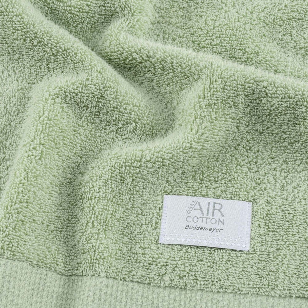 TOALLA DE MANO ALGODON VERDE DUAL AIR BUDDEMEYER VERDESAL
