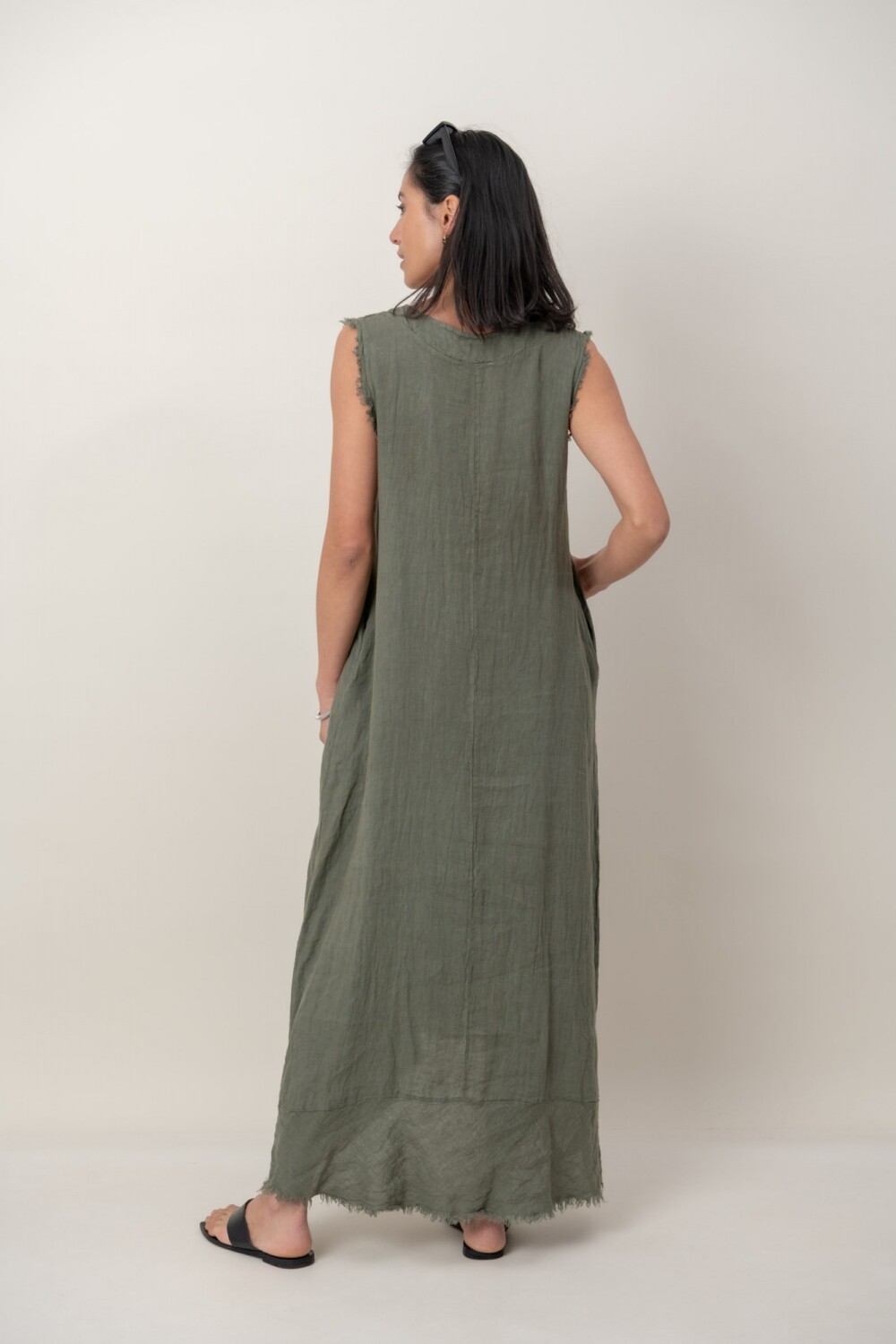 VESTIDO SAVANNAH Verde Seco