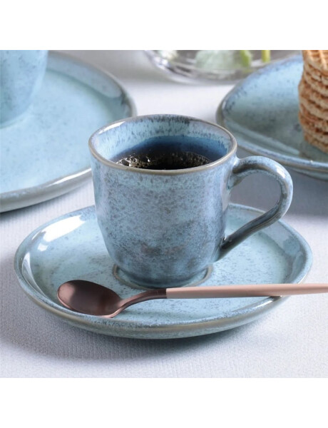 TAZA DE CAFE 120ML C/PLATO STONEWARE BREEZE PORTO BRASIL TAZA DE CAFE 120ML C/PLATO STONEWARE BREEZE PORTO BRASIL