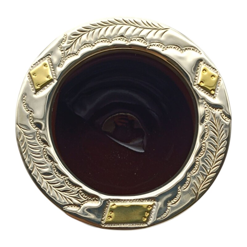 Mate Imperial con apliques en bronce - ALPACA - 53 negrouniforme