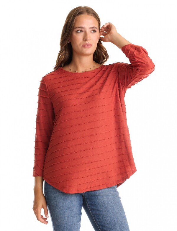 Blusa Shaggy TERRACOTA