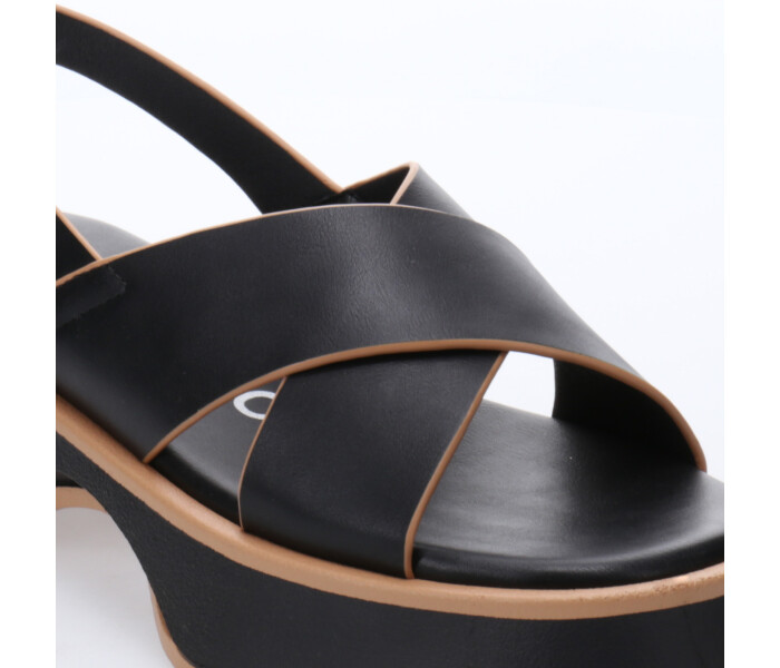 Sandalias de Mujer Miss Carol BUDAPEST con tiras cruzadas Negro