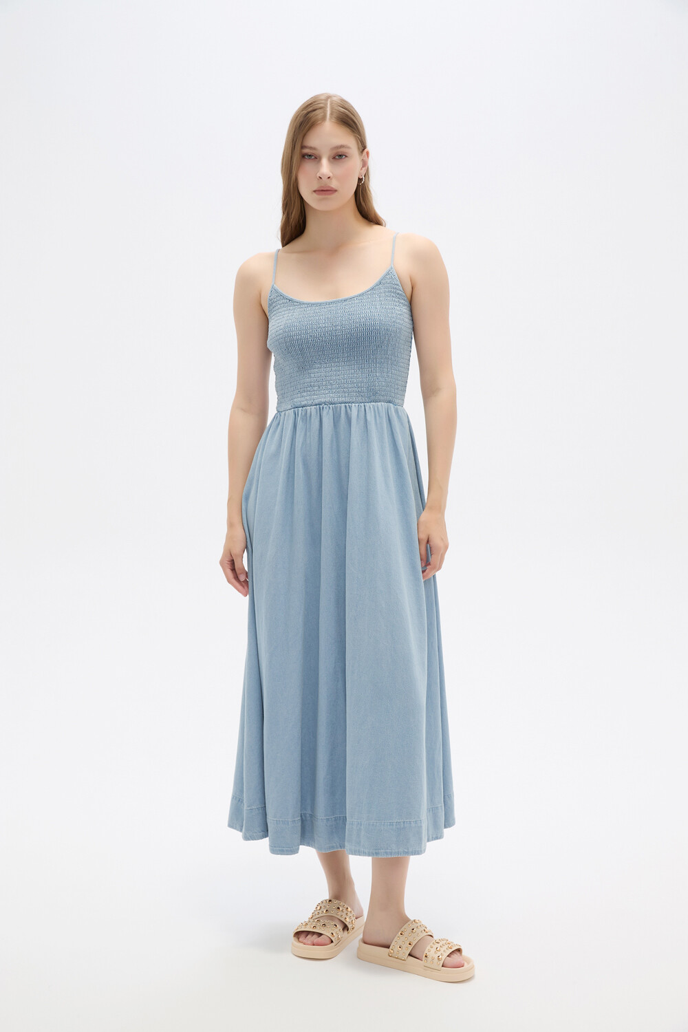 Vestido Ayani Celeste