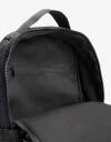 Mochilas Urbanas Nylon Mochila Con Bolsillo Delantero Y Laterales. - Negro