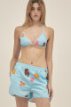 MICHU SHORTS Poppy Sky