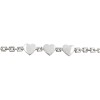 Pulsera Corazón-Plata 925-Sin piedra-PU3061 sinpiedra