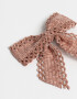 Hebillas Infantiles Con moño Hebillas - Rosa Viejo