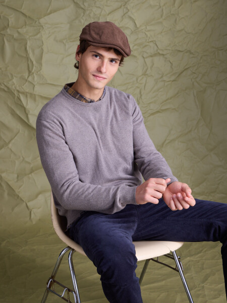 SWEATER TRAFUL 3.0 GRISMARRON