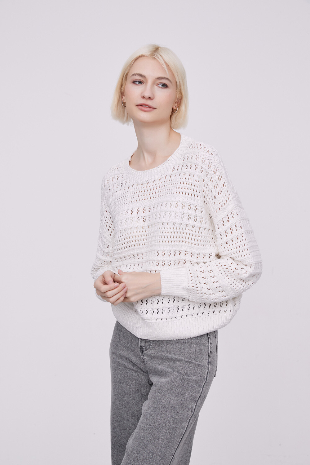 Sweater Nilla Marfil / Off White