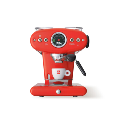 Máquina de Espresso Roja X1 Anniversary - E.S.E. & Molido Máquina de Espresso Roja X1 Anniversary - E.S.E. & Molido