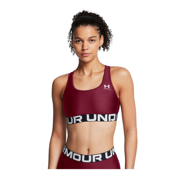Top Under Armour Authentics de Mujer - 544-625U1F0 Rojo-blanco