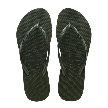 Sandalias de Mujer Havaianas Havaiana SLIM Verde - Verde Oliva