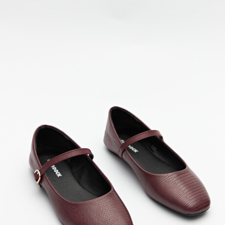 BALERINA WEEDERS Rojo Oscuro