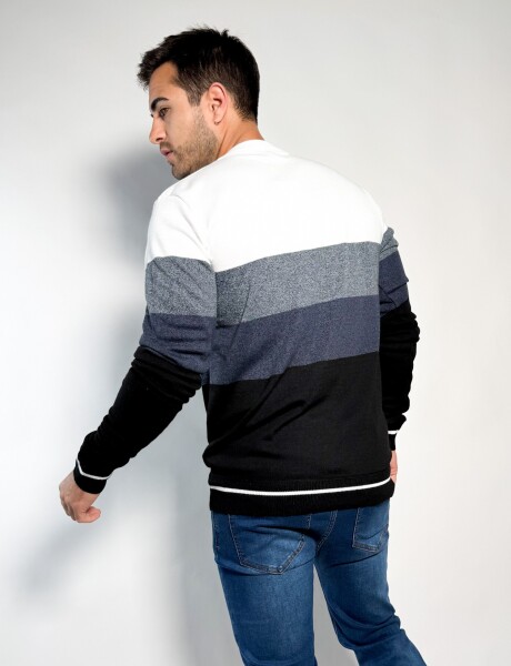 Sweater rayado tejido Pedro Blanco