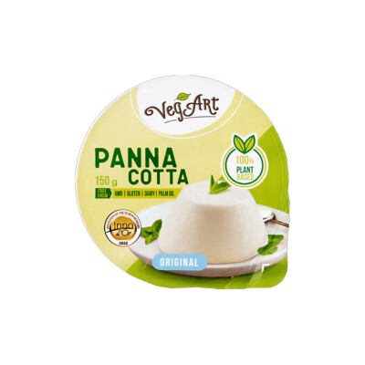 Pannacotta original 150g Veg Art Pannacotta Original Veg Art