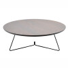 MESA RATONA - ROBLE MARRON Y PATAS METAL NEGRO MESA RATONA - ROBLE MARRON Y PATAS METAL NEGRO