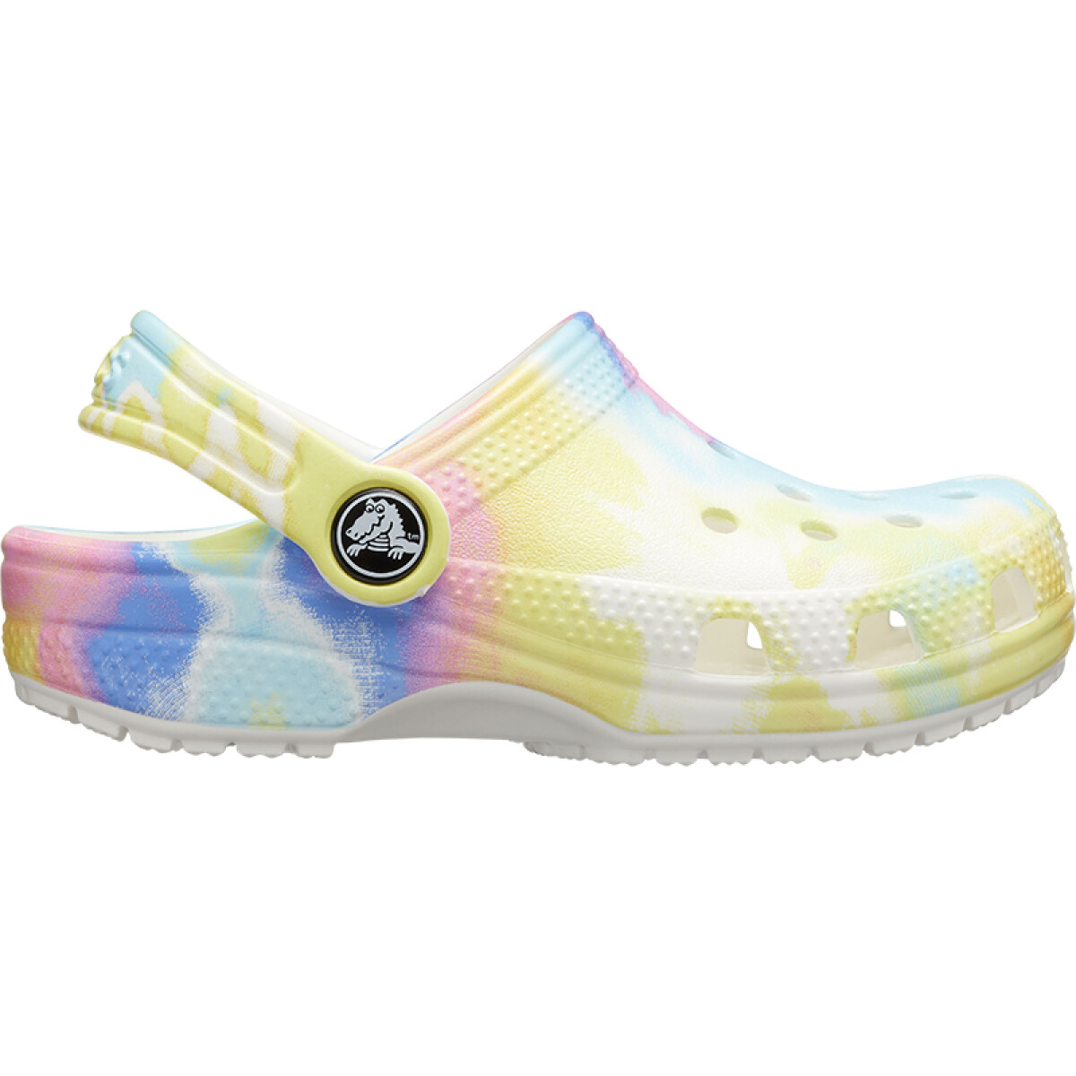 Crocs Classic TieDye Kids - Blanco 