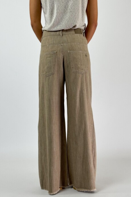 PANTALON JACINTO DENIM Beige
